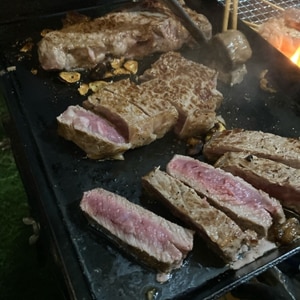 ガッツリ☆アンガスビーフのステーキ